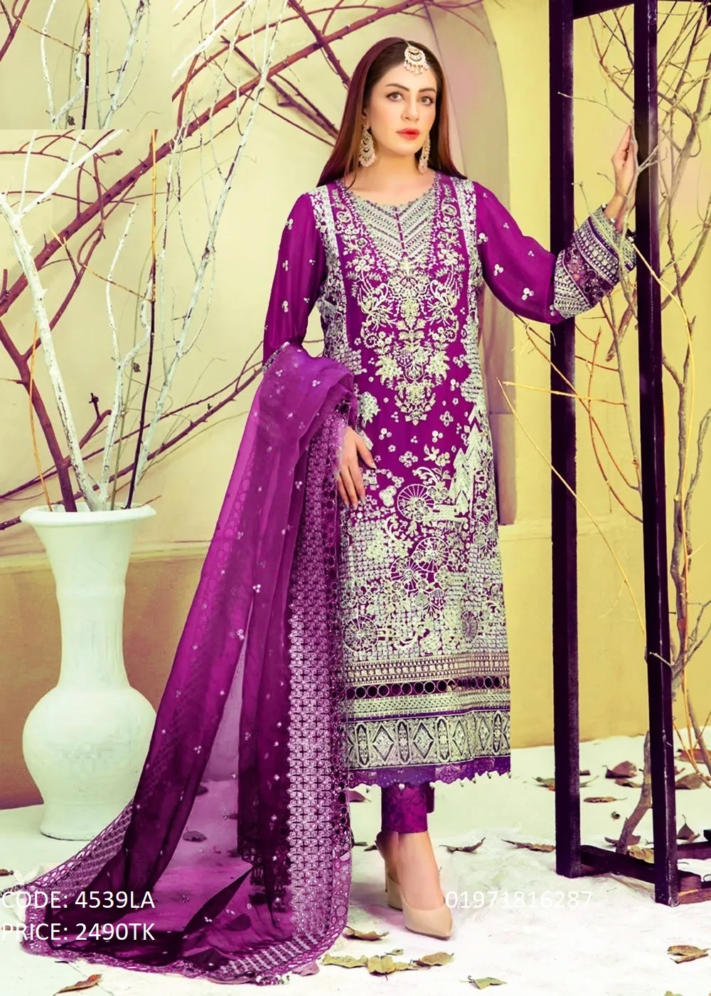 Gorgeous Desinger Three Piece