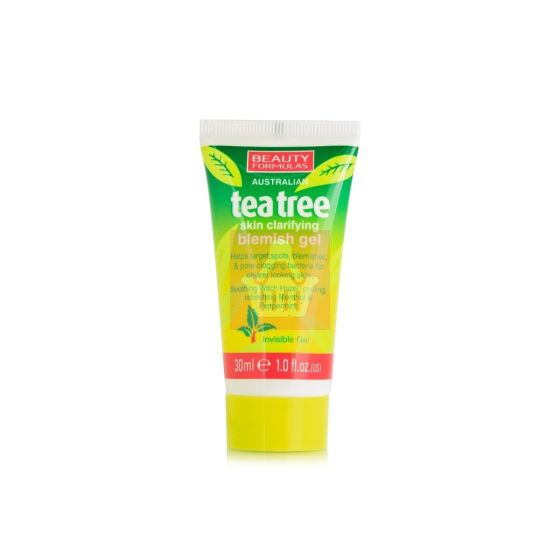 Beauty Formulas Tea Tree Skin Clarifying Blemish Gel - 30ml